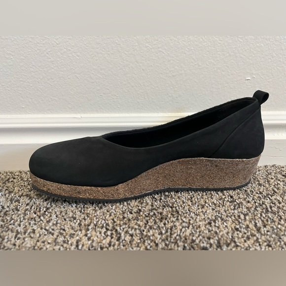 Stegmann Women's Sofie Wedge Slip-On Shoes Black Size 8 - Picture 4 of 9